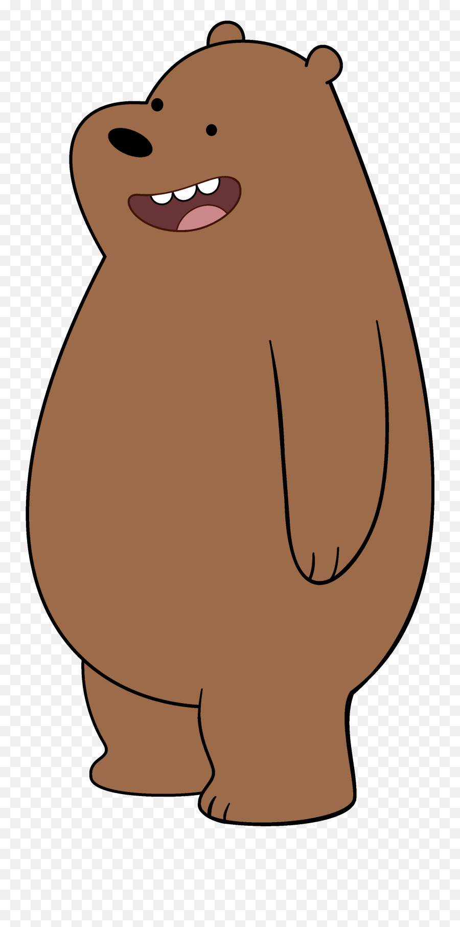 We Bear Bears Grizzly Png Image With No Emoji,Grizzly Bear Clipart