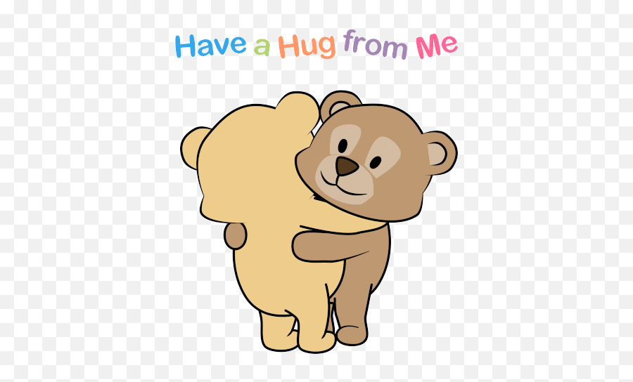 Hugs And Kisses Quotes Cute Hug Hug - Sending Hugs Across The Miles Emoji,Hugs Clipart
