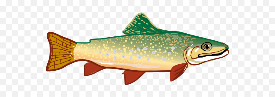 Trout Clipart Free Images 2 - Clipartandscrap Emoji,Fish Clipart Free