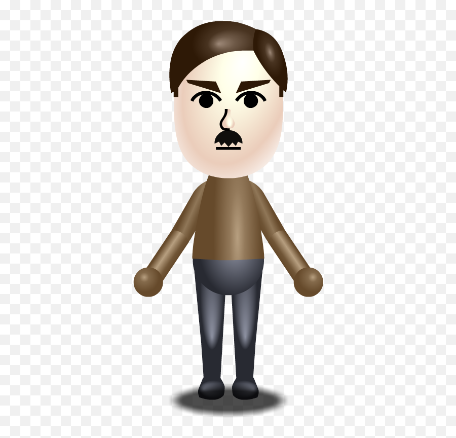 Download U0027adolf Hitler - Wii Mii Png Image With No Emoji,Adolf Hitler Png