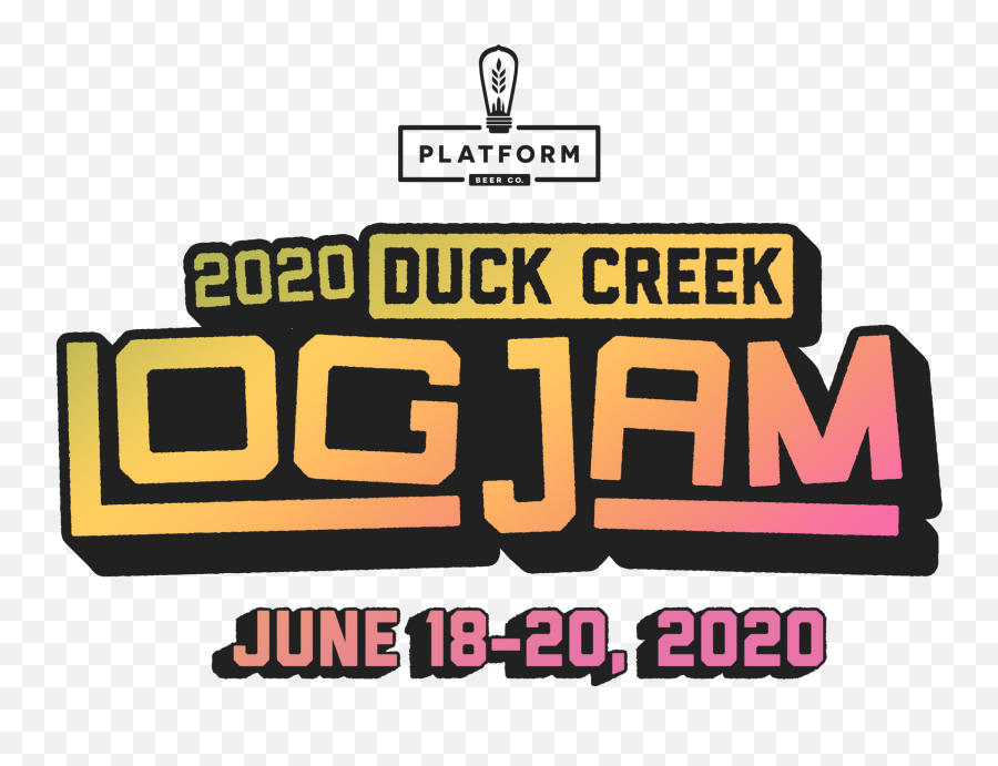 2020 Duck Creek Log Jam Emoji,Platform Png