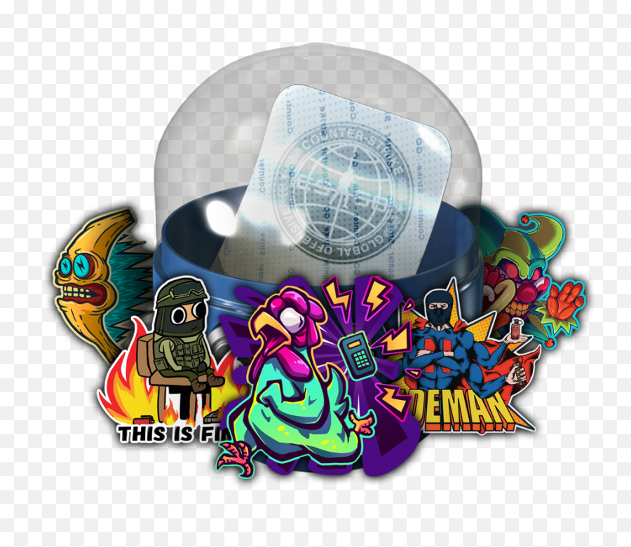 2021 Community Sticker Capsule - Counterstrike Global Emoji,Playerunknown Battlegrounds Logo