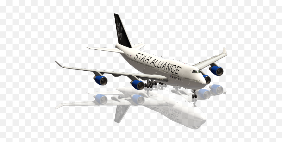 United Airlines Star Alliance 747 - 400 Aircraft Skins Emoji,United Airlines Png