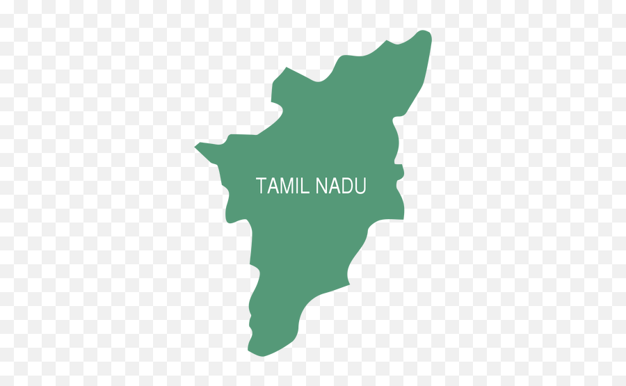 Tamil Nadu State Map - Tamil Nadu Png Emoji,Map Png