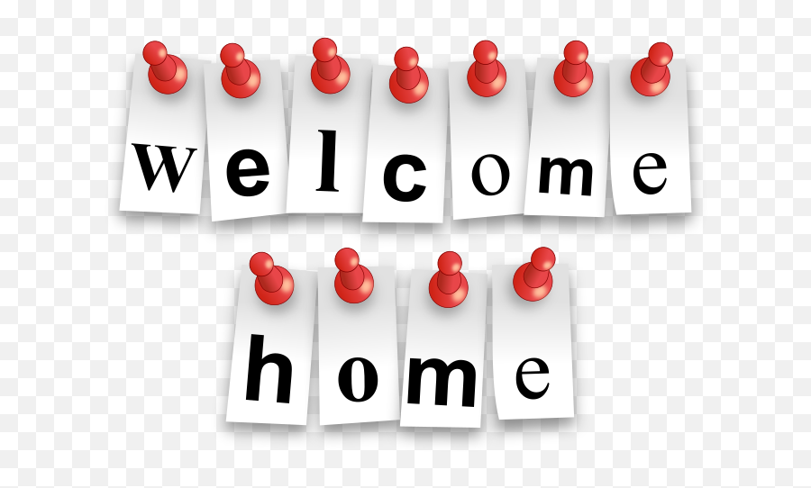 7 Welcome Home Clipart - Preview Welcome Home Note Emoji,Note Card Clipart