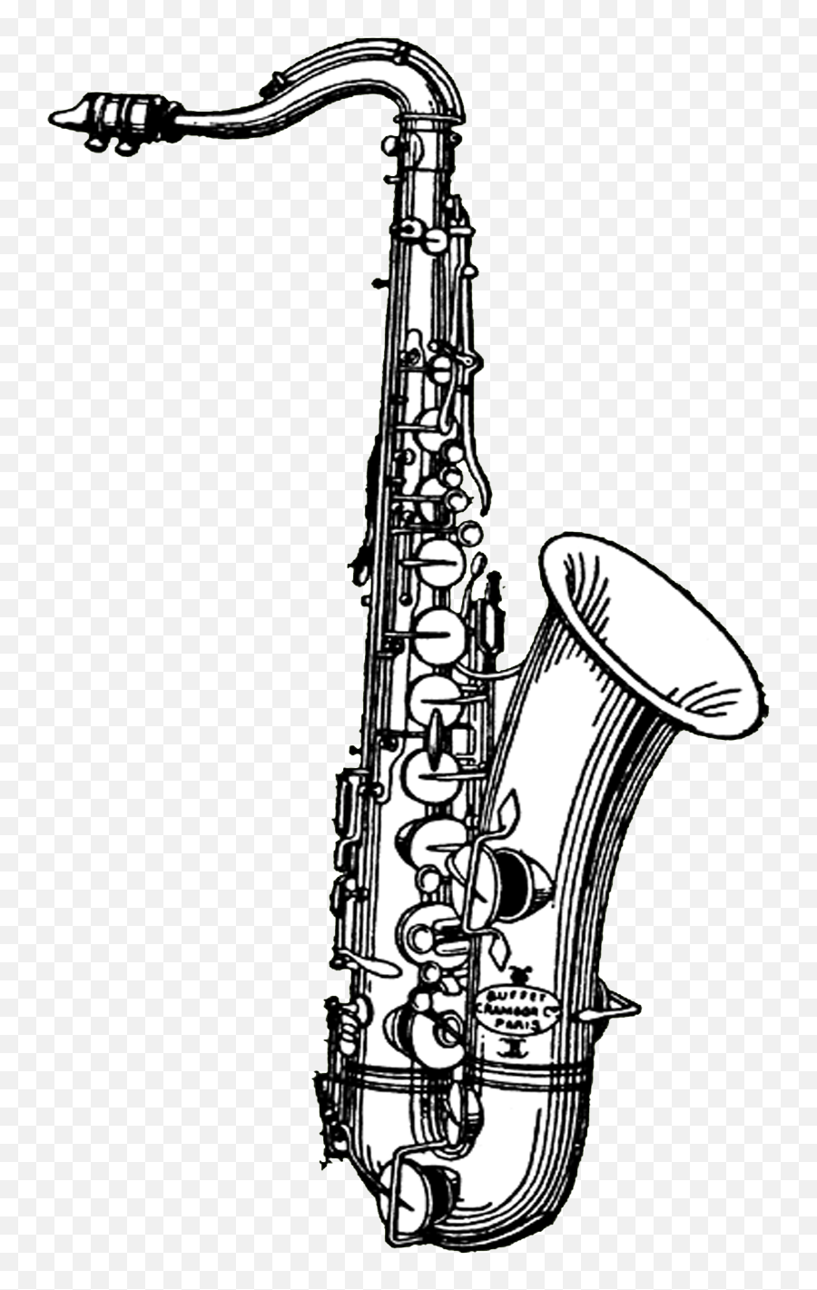 Clarinet Clipart Transparent Background - Saxophone Png Clipart Emoji,Saxophone Clipart