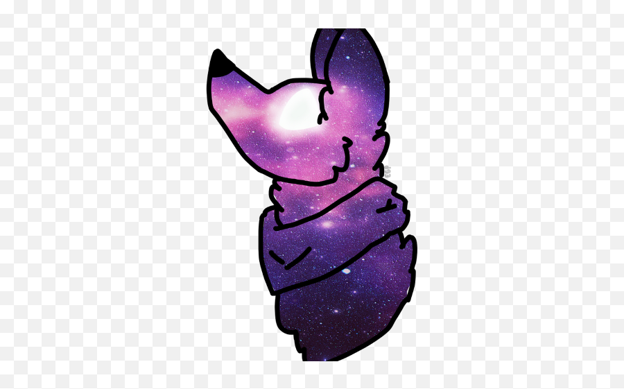 Galaxy Wolf Png - 480x480 Png Clipart Download Cute Galaxy Wolf Drawing Emoji,Galaxy Clipart