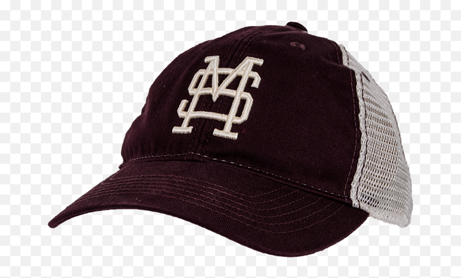 Baseball Ms Logo Maroon Cream - For Baseball Emoji,Ms Logo