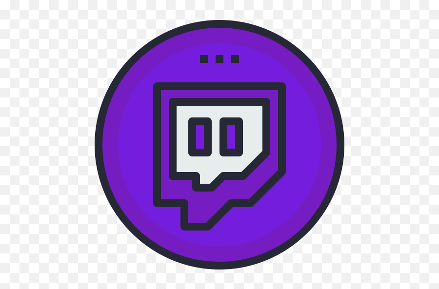 Twitch Free Icon Of Social Media Colored Icons - Dot Emoji,Twitch Logos