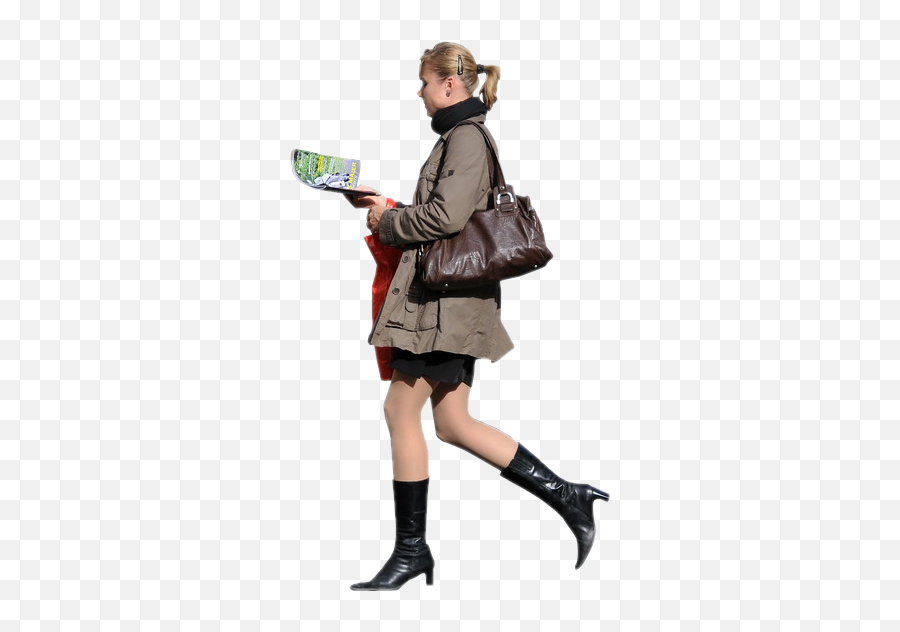 Download Hd Women Walking Silhouette People Walking Png - Woman Walking Side Png Emoji,People Walking Png