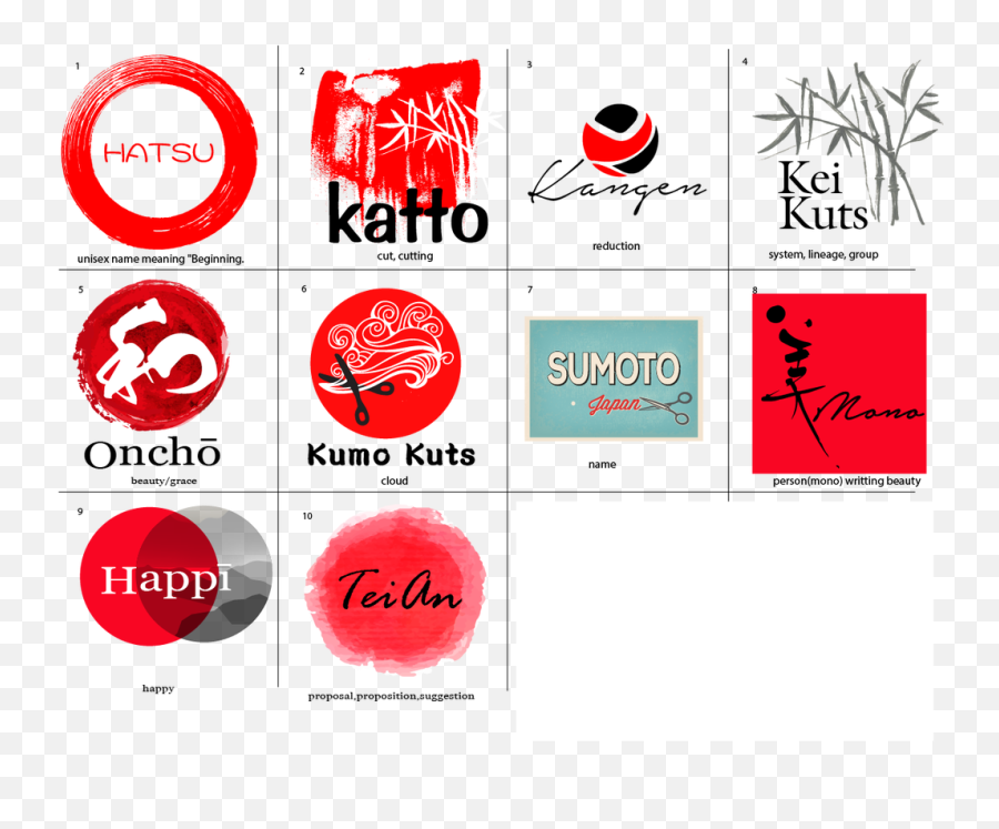 Logo Process And Logos - Dot Emoji,Japanese Logo