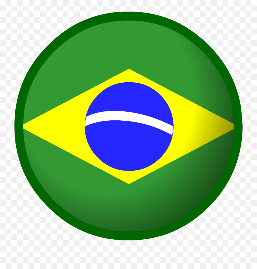 Download Brazil Flag - Flag Brazil Team Logo Emoji,Brazil Flag Png