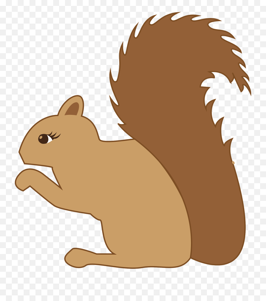 Squirrel Clip Art - Squirrel Clipart Png Emoji,Squirrel Clipart