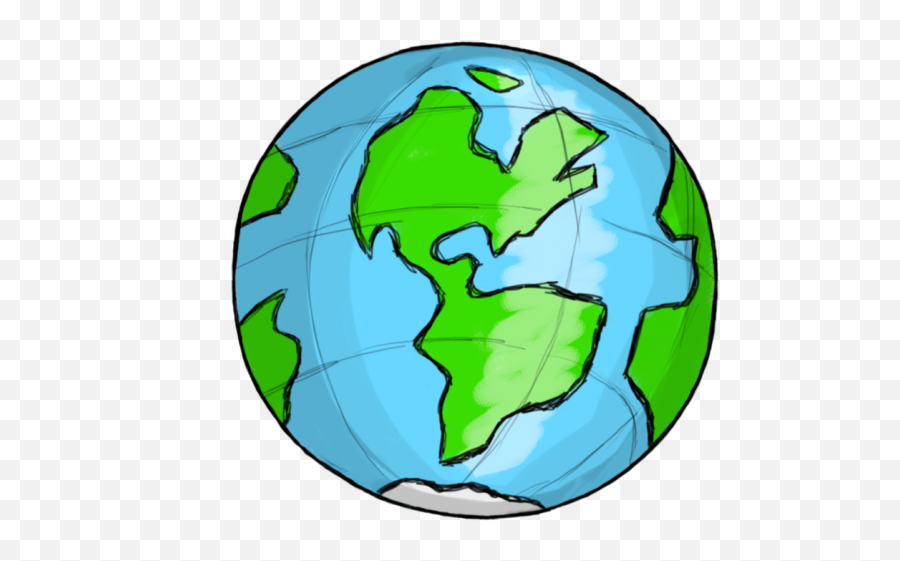 Globe Clipart Transparent Background - Globe Clipart Different Types Of Map Ppt Emoji,World Transparent Background