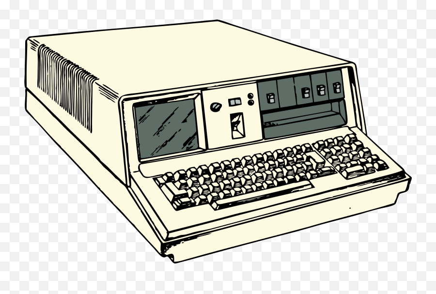 Image - Big Old Computer Png Emoji,Old Computer Png
