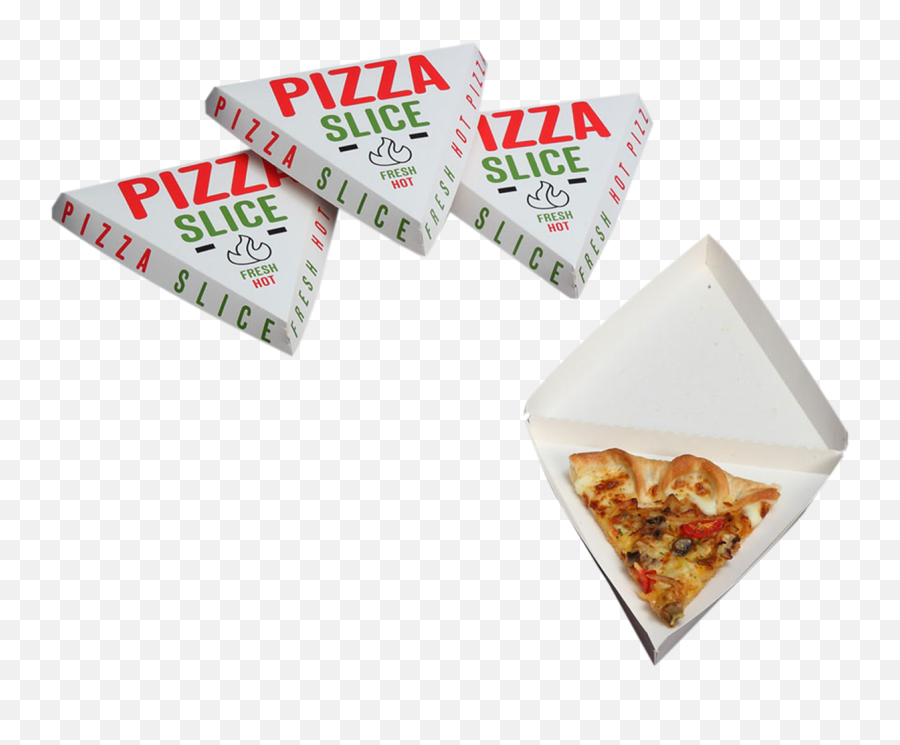 Custom Pizza Slice Boxes - Pizza Emoji,Pizza Slice Transparent