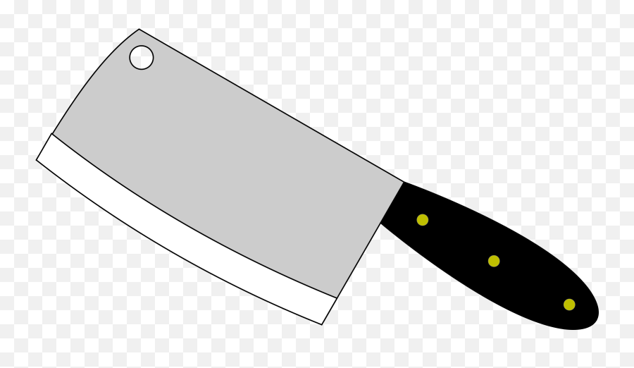 Knives Vector Butcher Knife - Cleaver Clipart Emoji,Knife Clipart