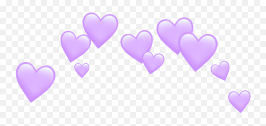 Purle Purplehearts Purpleheart Hearts Heart Emoji Emoji - Heart Emoji Transparent Blue,Purple Heart Emoji Png