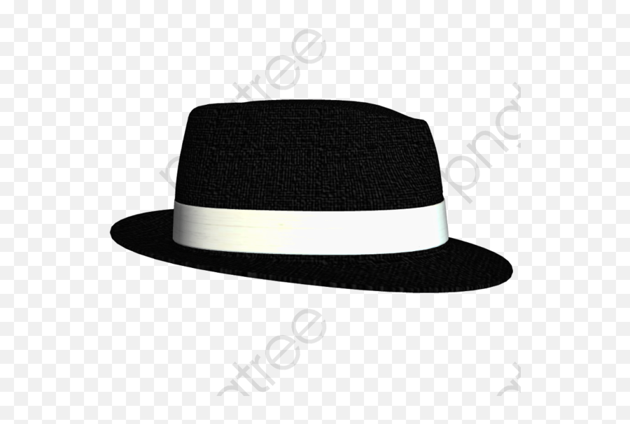 Gangsta Hat Png - Chapeu Preto Png Emoji,White Hat Png