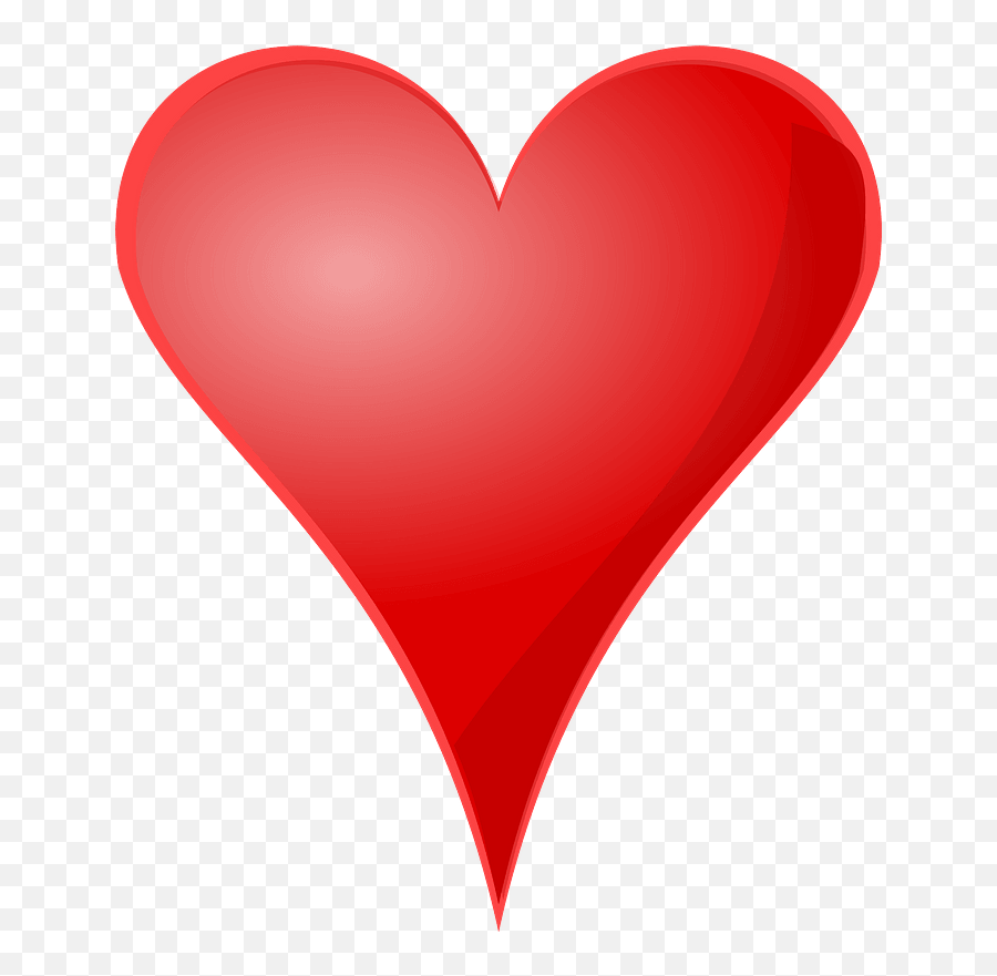 Heart Clipart Free Download Transparent Png Creazilla - Coração Vermelho Desenhado Png Emoji,Heart Clipart