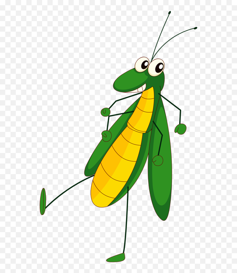 Ugs U203fu2040 - Grasshopper Dancing Clip Art Png Download Animated Grasshopper Insect Emoji,Dancing Clipart
