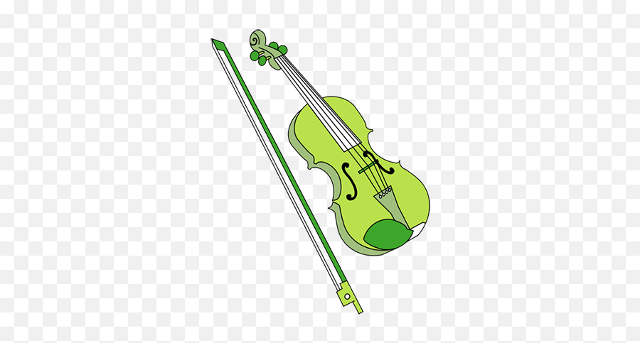 Instruments India Milapfest - Vertical Emoji,Violin Clipart