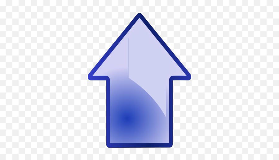 Big Blue Up Arrow Png Svg Clip Art For - Vertical Emoji,Up Arrow Png