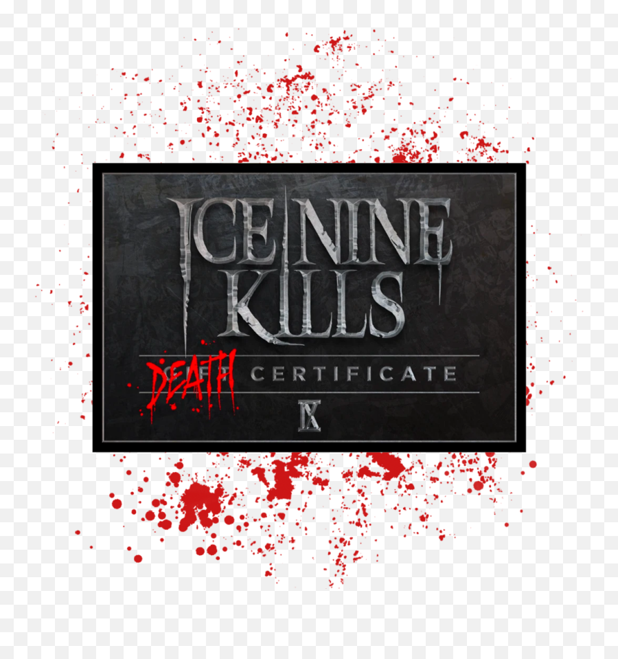 Death Certificate Emoji,Ice Nine Kills Logo