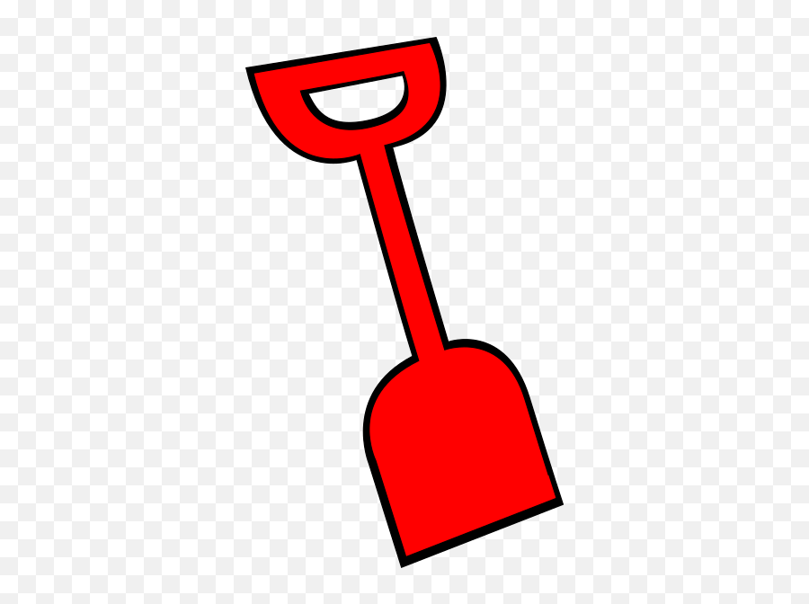 Red Shovel Clipart Clip Art At Clker - Red Shovel Clipart Png Emoji,Shovel Clipart
