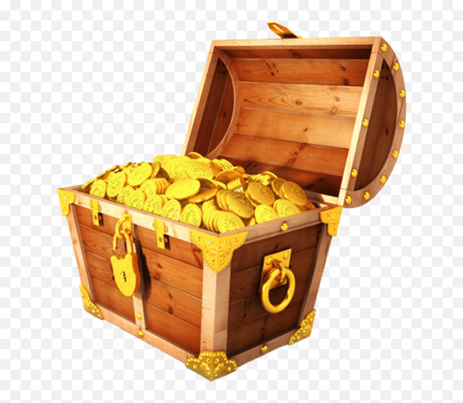 Treasure Chest Png Photo - Transparent Background Treasure Chest Png Emoji,Treasure Chest Clipart