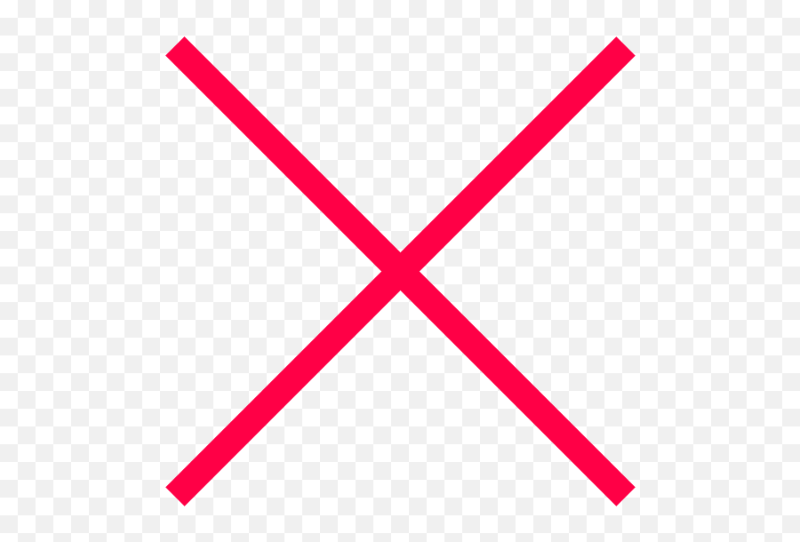 Miši Sound Emoji,Red X Icon Transparent Background