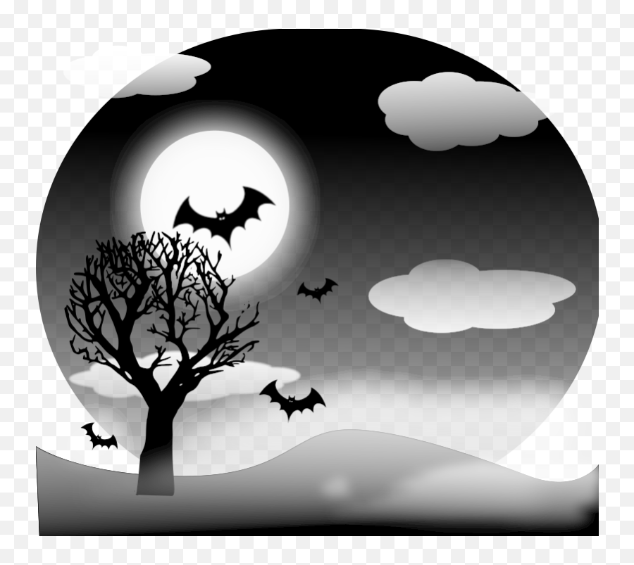 Halloween Landscape Png Clip Art - Halloween Landscape Png Emoji,Landscape Clipart