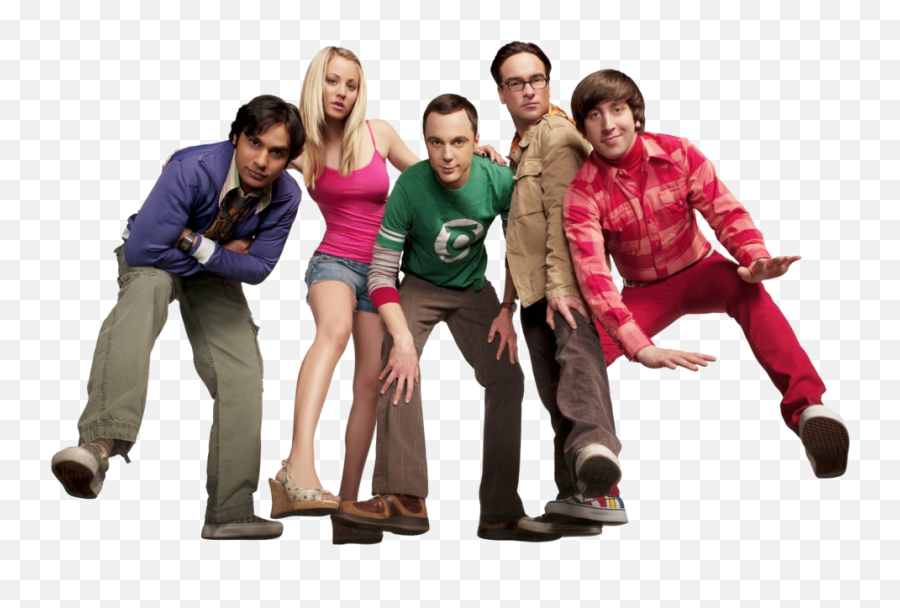 Big Bang Theory Cast - Big Bang Theory No Background Emoji,Big Bang Theory Logo
