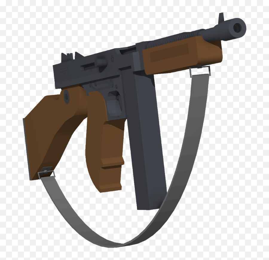 Tommy Gun Thompson M1a1 - Rigs Mineimator Forums Mine Imator Thompson Emoji,Holding Gun Png