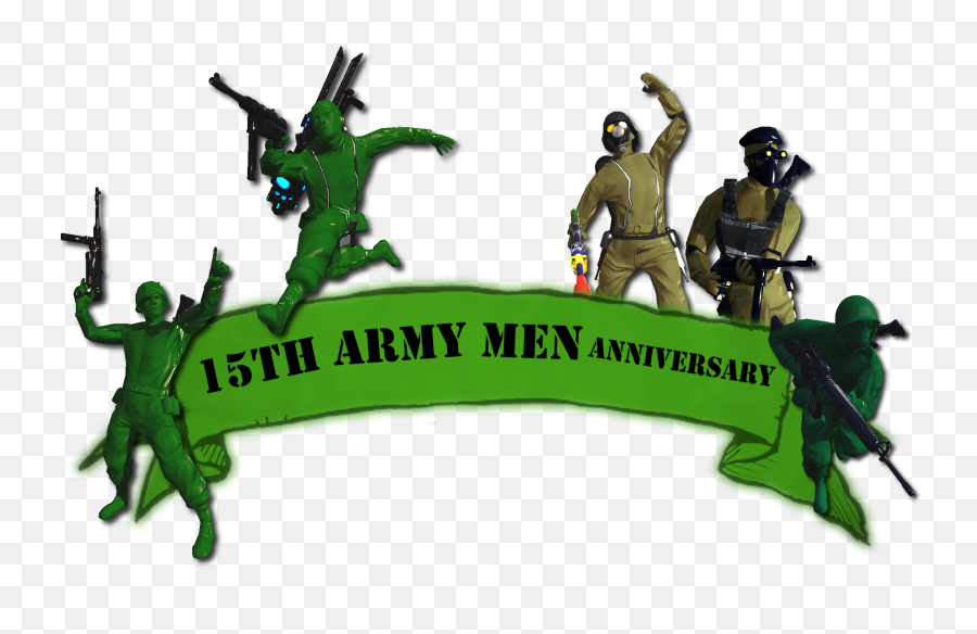 Download 15th Anniversary Of Army Men - Army Png Image With 15th Anniversary Soldier Emoji,Army Png