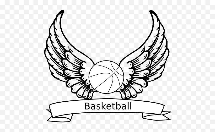 Basketball Line Drawing - Clipart Best Cool Basketball Coloring Pages Emoji,Half Basketball Clipart