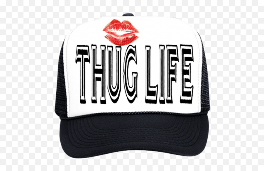 Thug Life White Hat Png - For Baseball Emoji,White Hat Png