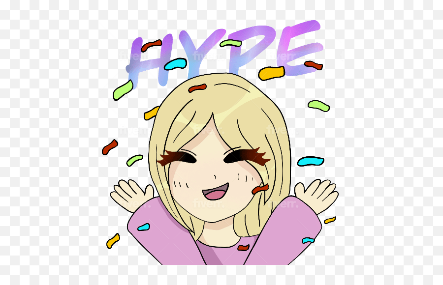 Create Emotes For Twitch By Vivibaric Fiverr - Happy Emoji,Twitch Transparent