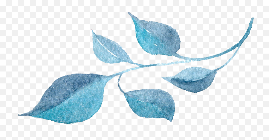 Clip Art Stock Watercolor Flower Blue Background Floral - Transparent Blue Watercolor Flower Png Emoji,Flowers Transparent Background