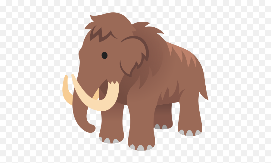 Mammoth Emoji - Mammoth Emoji,Mammoth Png