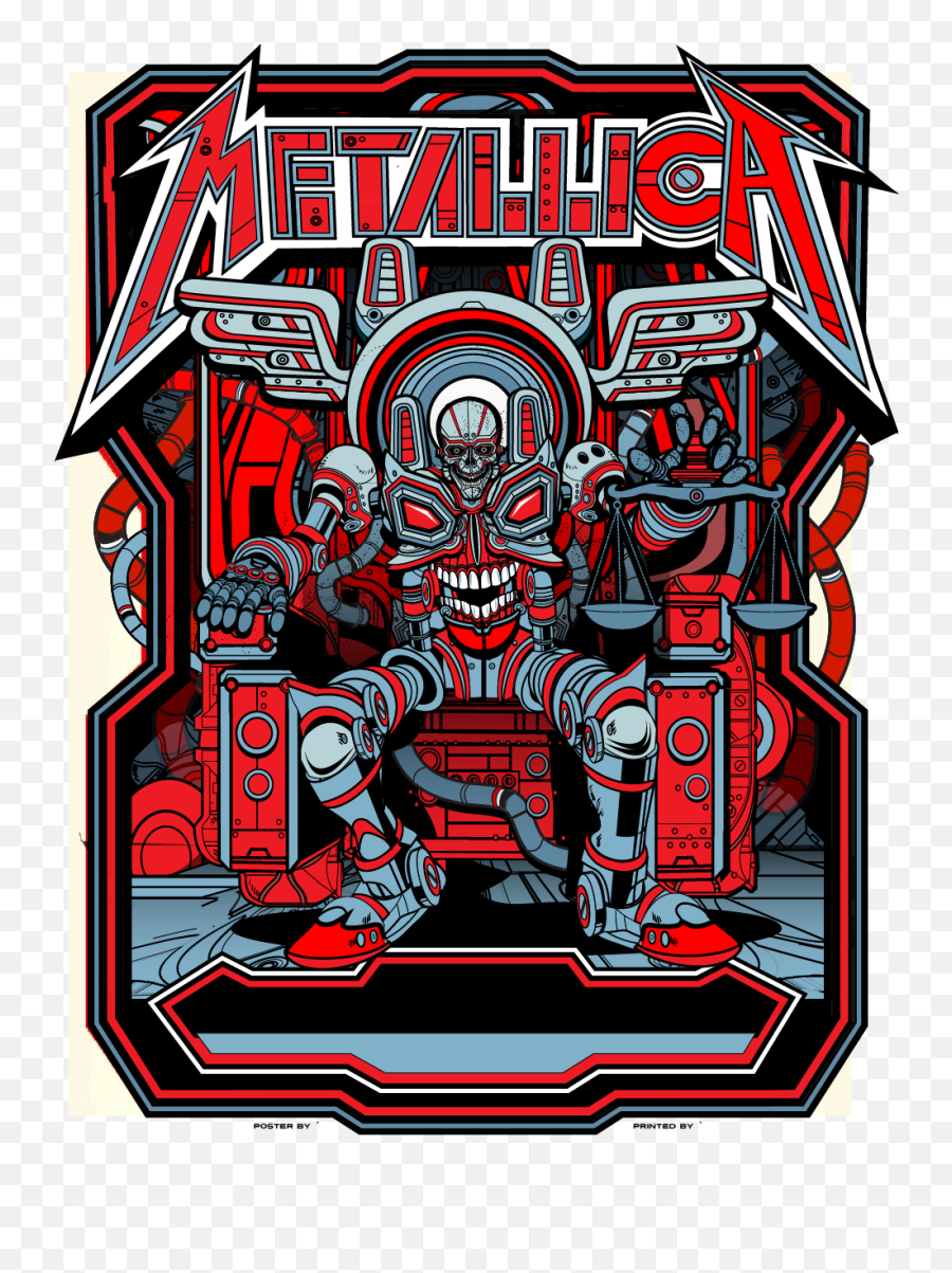 Metallica Art Metallica Rock Poster Art Emoji,Metallica Png