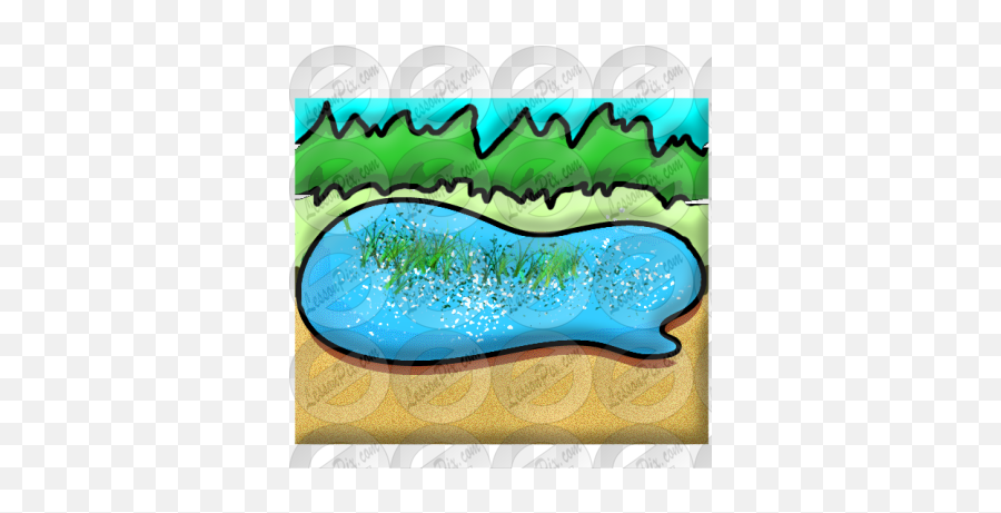 Lake Picture For Classroom Therapy - Art Emoji,Lake Clipart