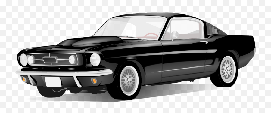 Classic Mustang Clip Art Image Emoji,Muscle Car Png