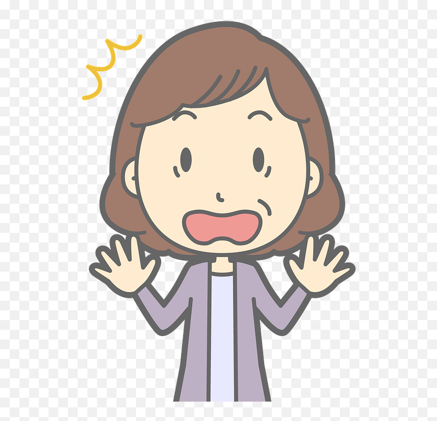 Vector Surprised Woman Png Pic Png Mart Emoji,Surprised Png
