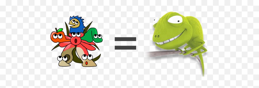 The Difference Between Chimera And Chameleon Emoji,Chimera Png