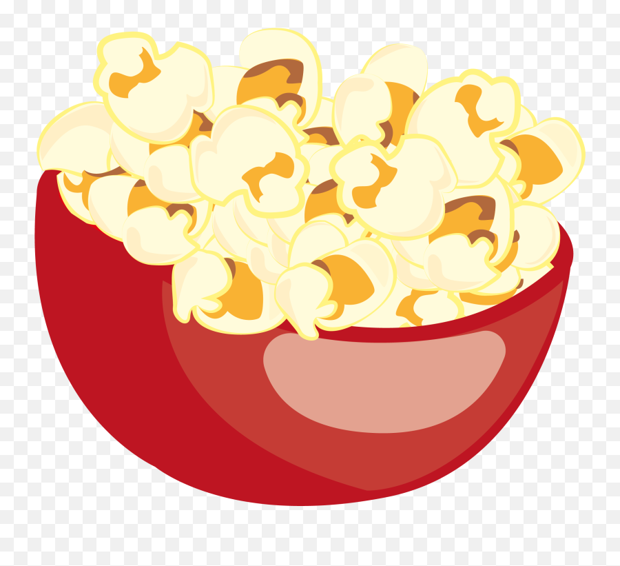Popcorn Clipart Png Transparent Images - Popcorn Clipart Emoji,Popcorn Clipart