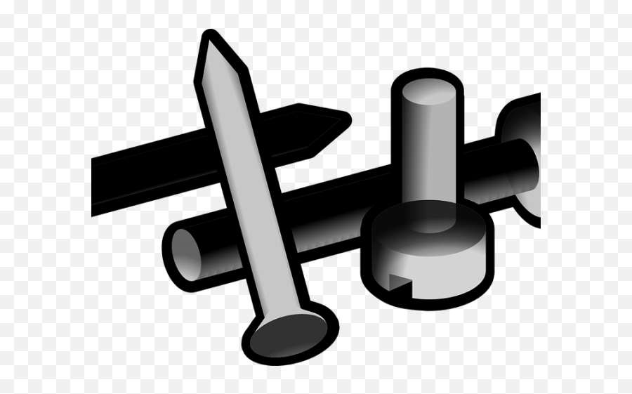 Download Nail Clipart Gray - Clip Art Emoji,Nail Clipart