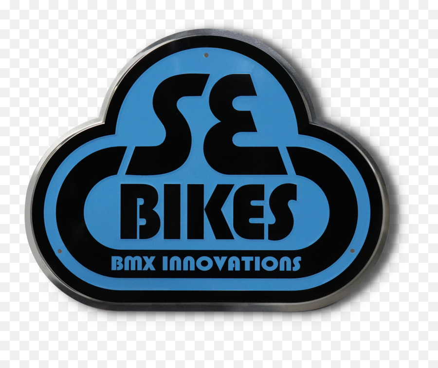 Se Bubble Logo Metal Sign - Se Bikes Logo Emoji,A Perfect Circle Logo