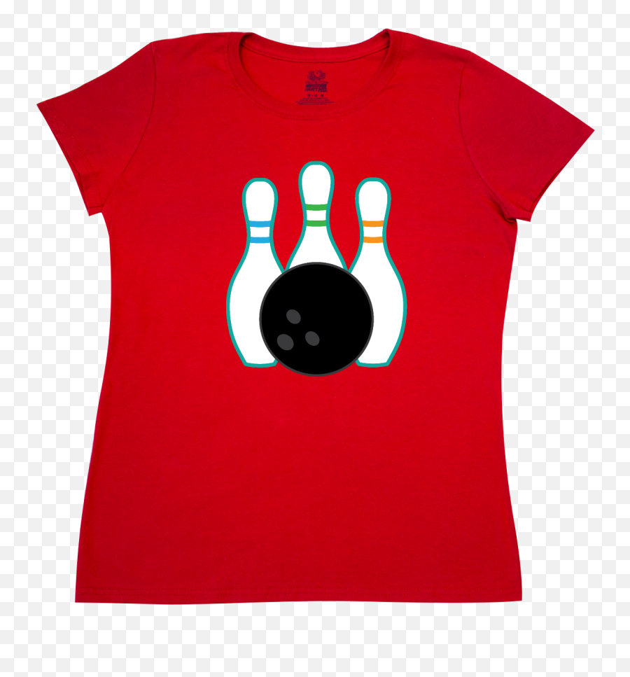 Bowling Team Bowler Gift Womenu0027s T - Shirt Red 1899 Www Short Sleeve Emoji,Bowling Logo