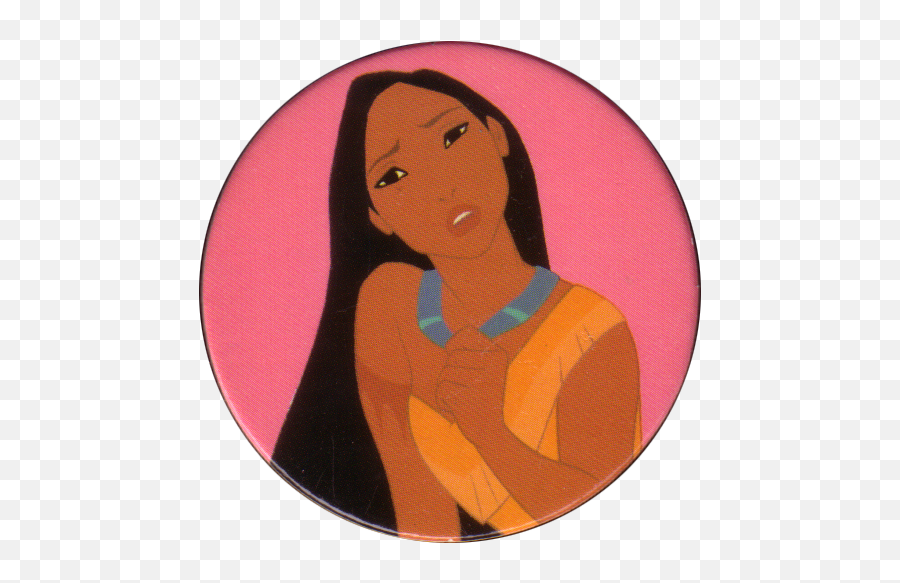 Download Hd Panini Caps U003e Pocahontas 05 - Pocahontas Art Emoji,Pocahontas Png